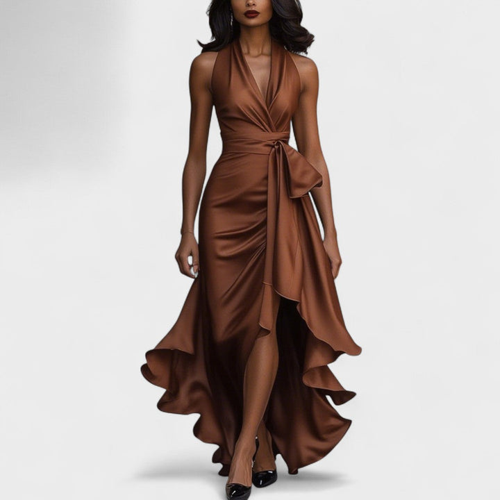 Ema - Rochie oficială cu volane