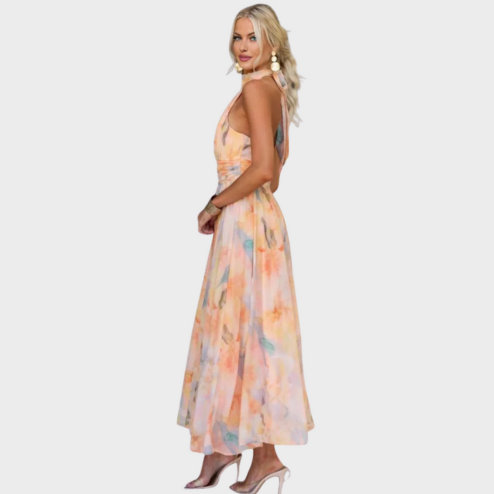 Lucia - Rochie Midi Flori