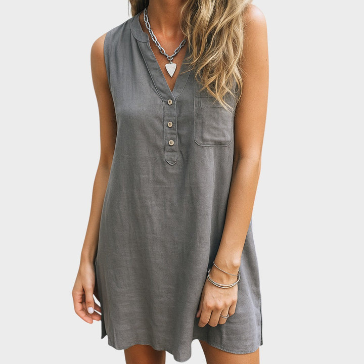 Andrea - Rochie elegantă fără mâneci