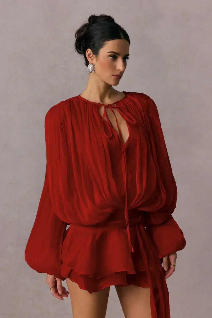 Lidjana | Rochie scurtă elegantă Boho