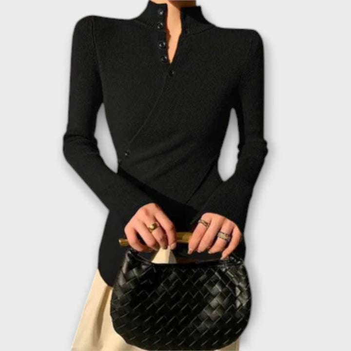 Michiko – Elegantă Pulover Slim Fit