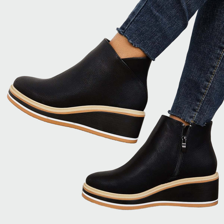 Botine ortopedice din piele