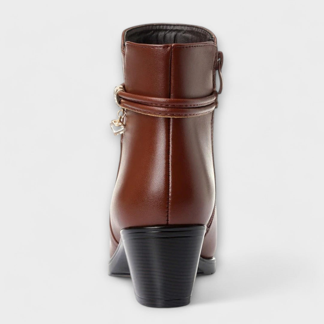 Emilia – Botine elegante de iarnă cu fermoar
