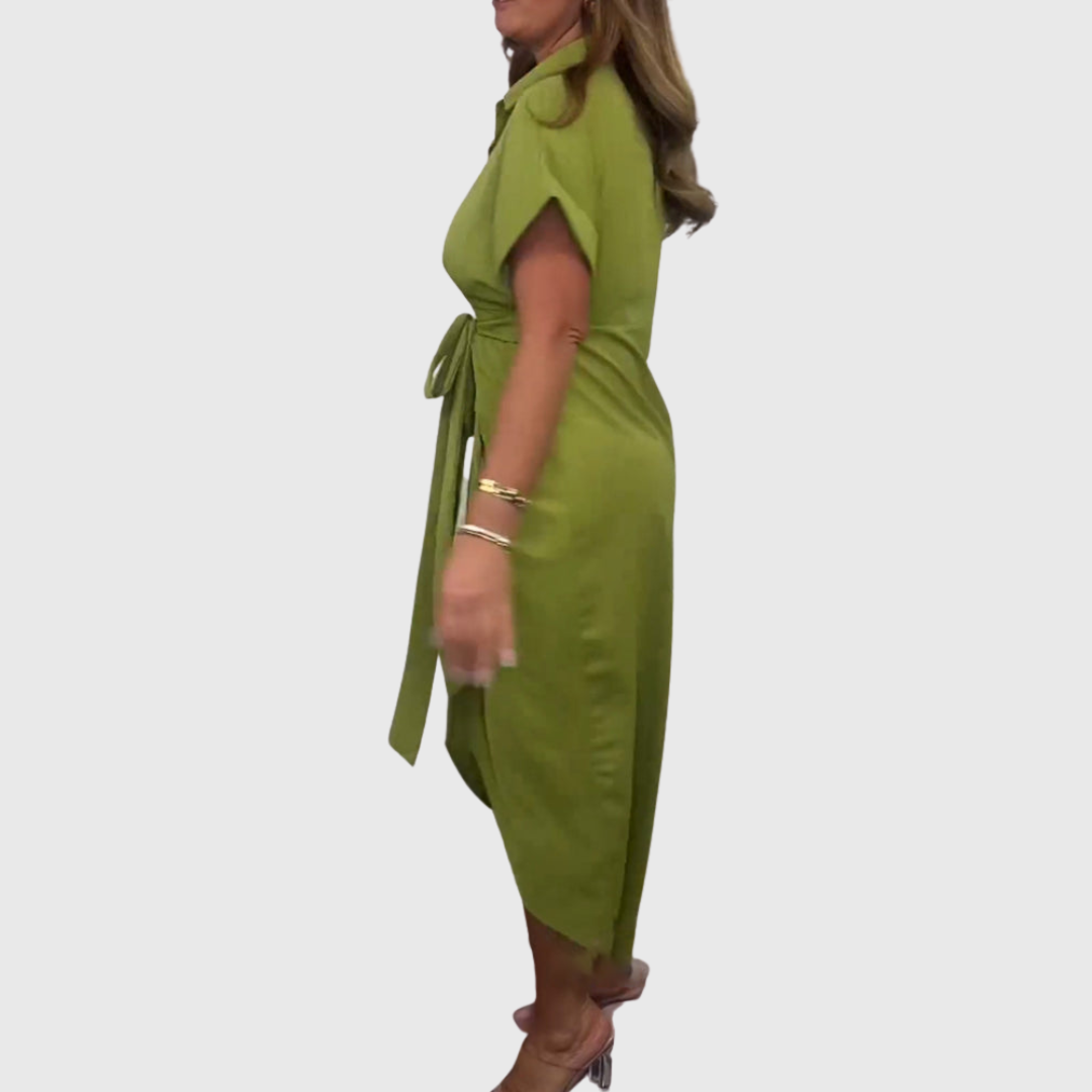 Katarina | Rochie cu fundă fermecătoare