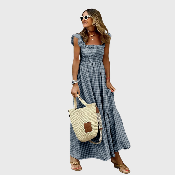 Angela | Rochie cu carouri