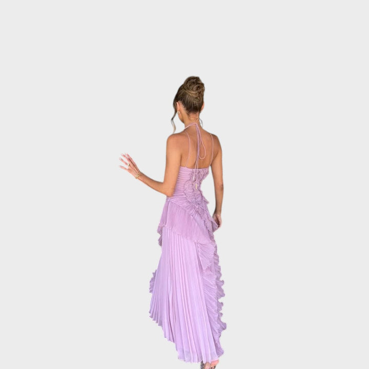 Marina - Rochie Maxi cu Volane