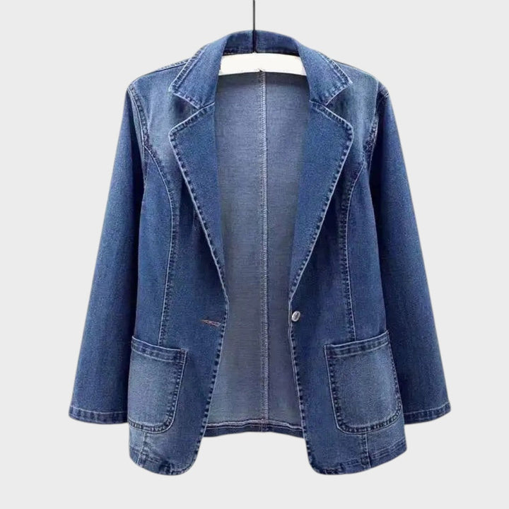 Sandra - Blazer Clasic din Denim