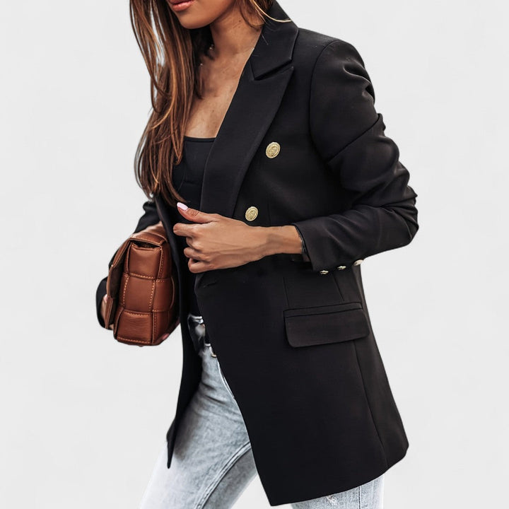 Mateea - Sacou cu detalii din nasturi