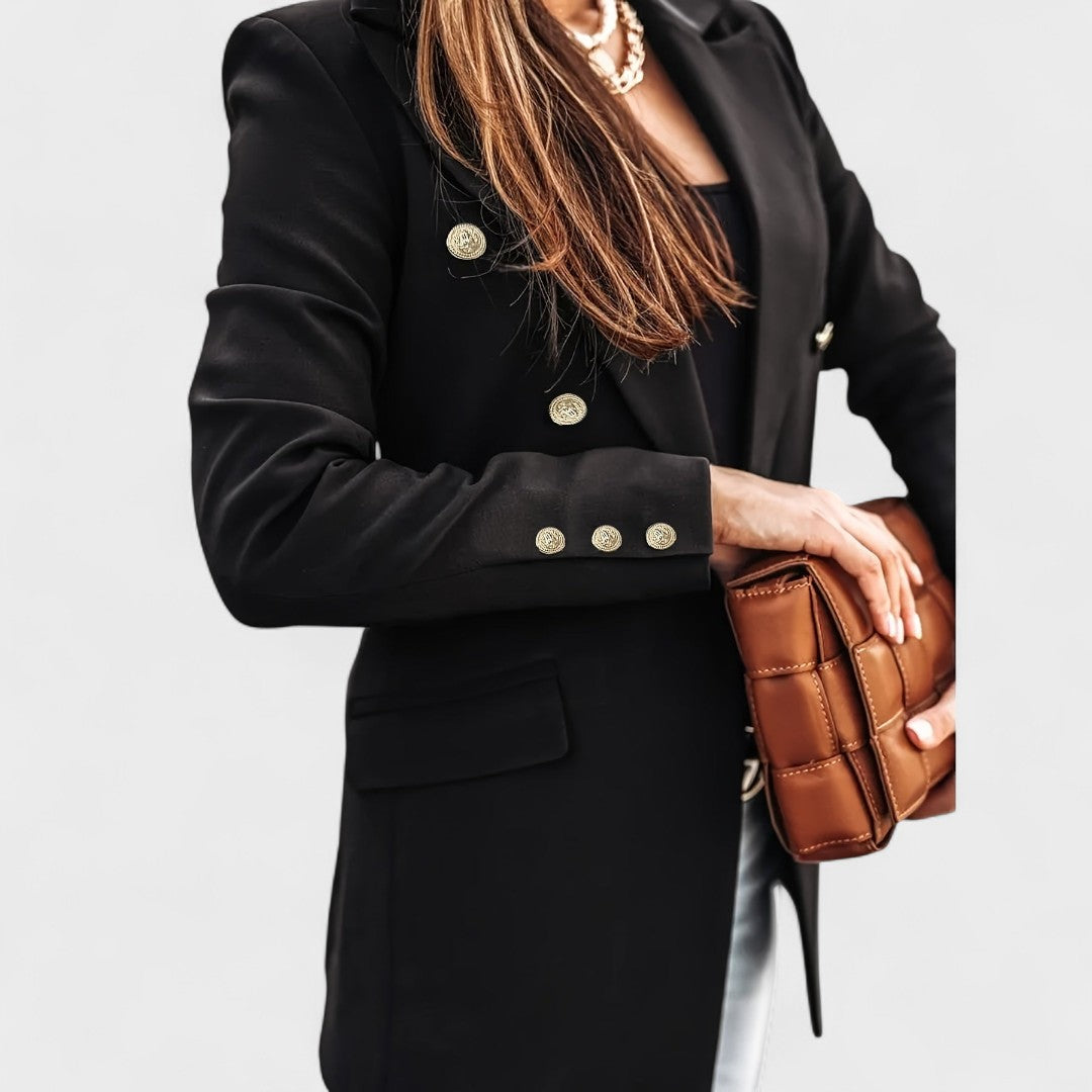 Mateea - Sacou cu detalii din nasturi