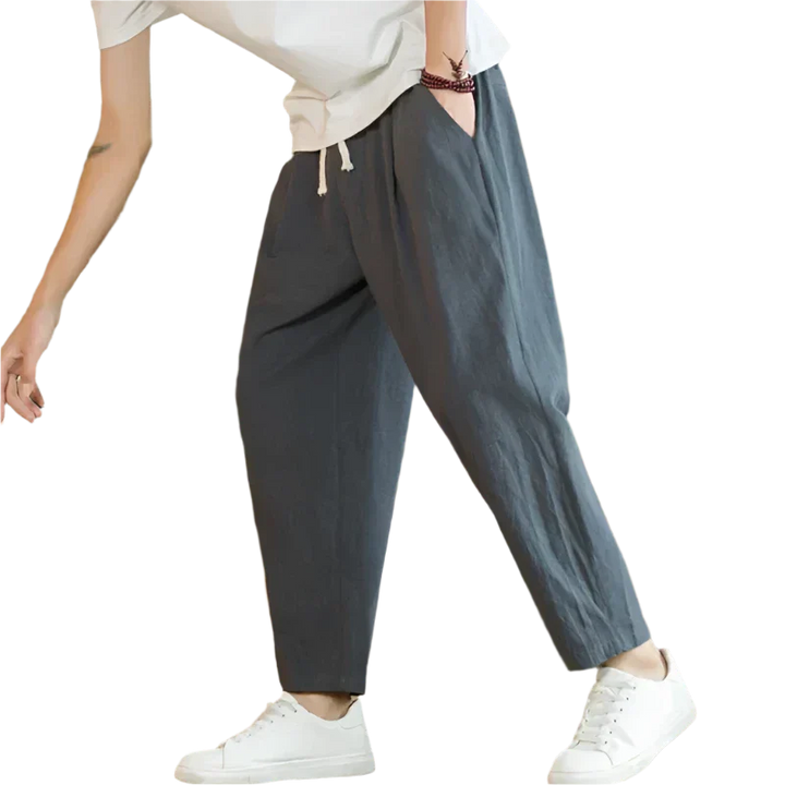 Găsit - Pantaloni din bumbac Cancun