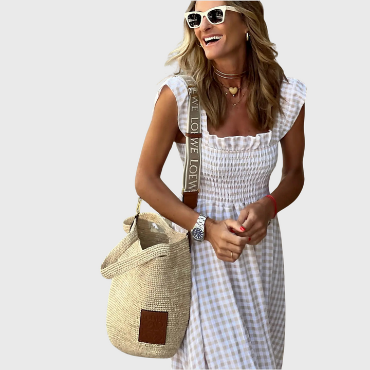 Angela | Rochie cu carouri