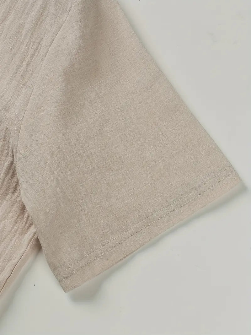 Filaret - Cămașă elegantă cu mânecă scurtă