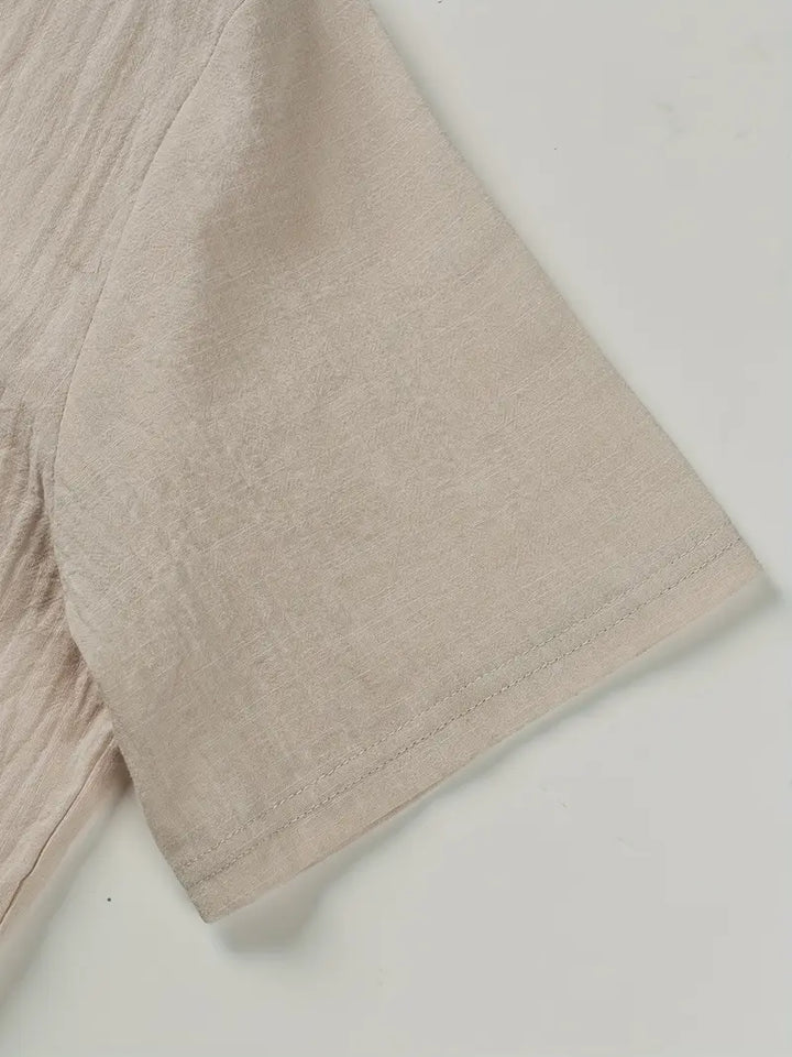 Filaret - Cămașă elegantă cu mânecă scurtă