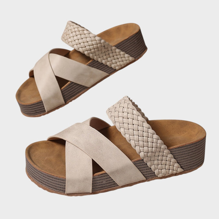 Milena - Sandale ortopedice din piele