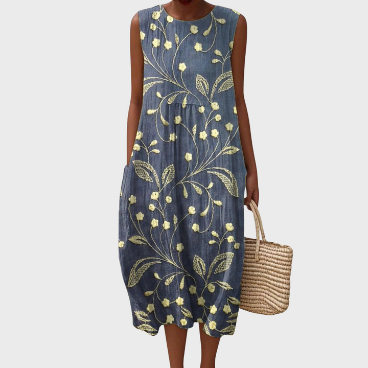 Lara - Rochie colorată relaxantă