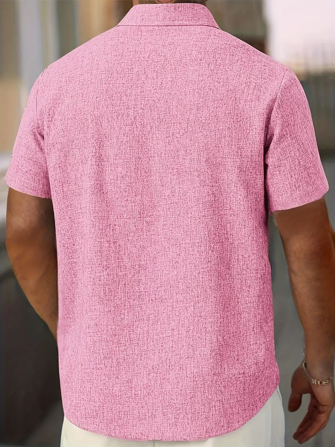 Zdravčo - Cămașă ușoară cu mânecă scurtă din in