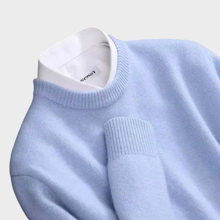 Marcel – Pulover din cașmir cu decolteu rotund