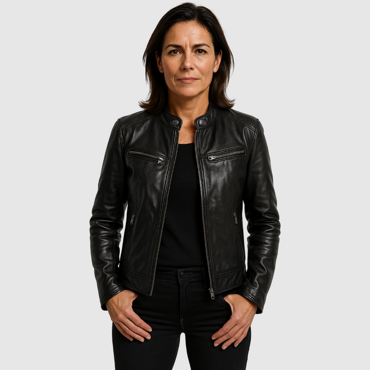 Boni - Jachete din piele discrete