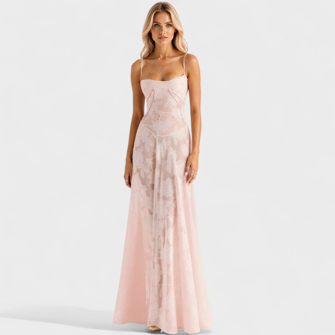 Verona - Rochie din dantelă colorată