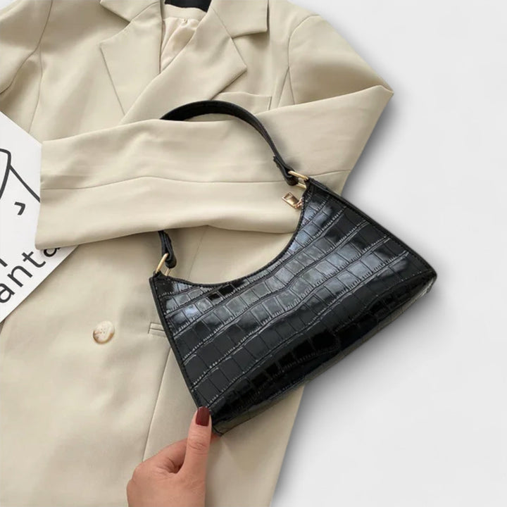 Bernarda - Geantă din Piele Strălucitoare