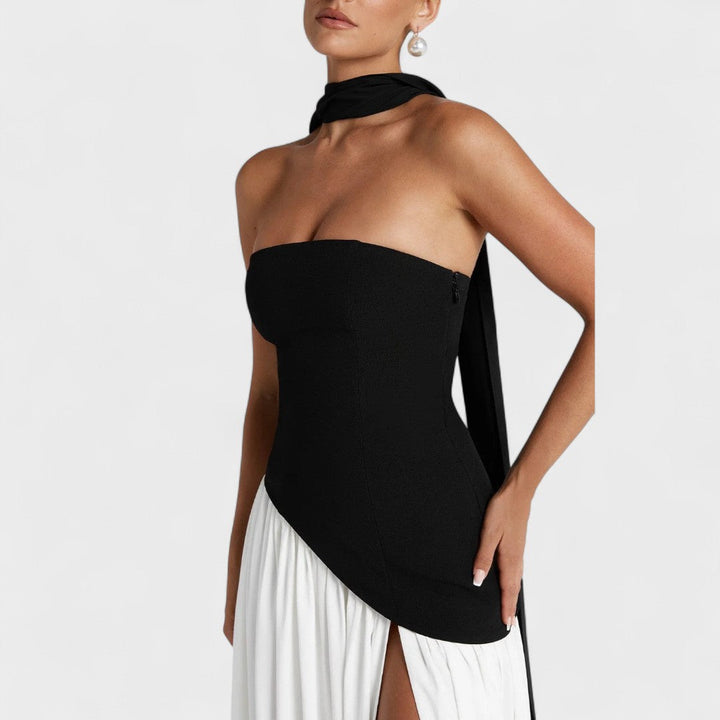 Hana - Rochie lungă cu un design elegant