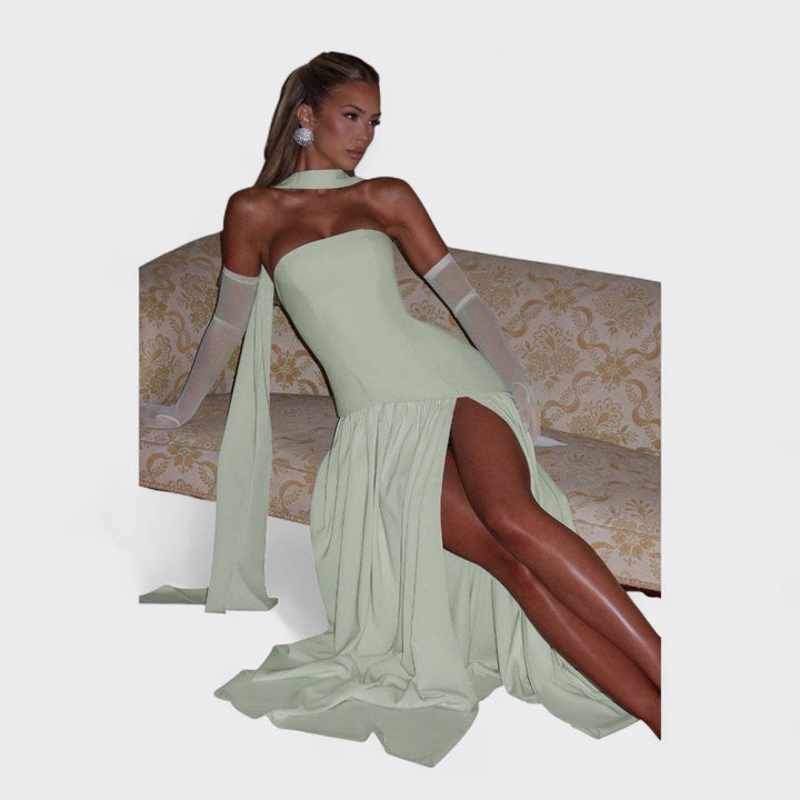 Hana - Rochie lungă cu un design elegant