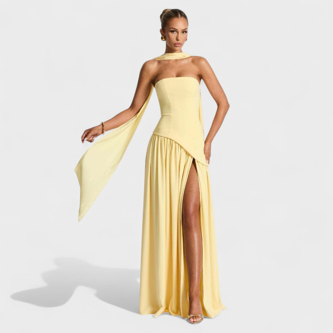 Hana - Rochie lungă cu un design elegant