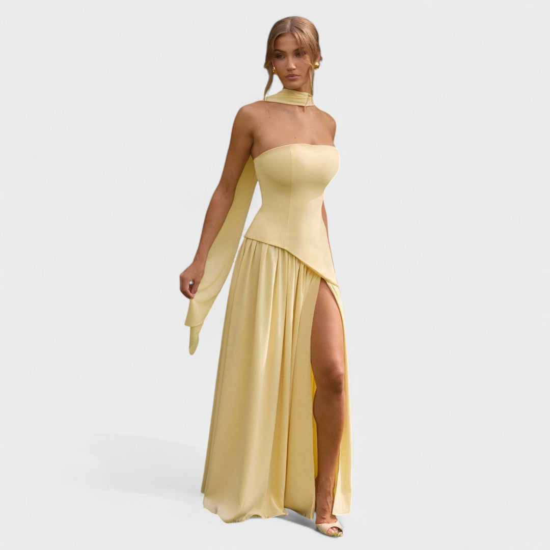 Hana - Rochie lungă cu un design elegant