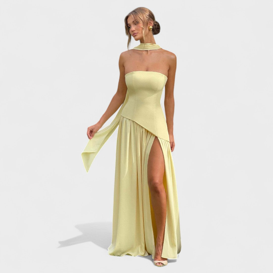 Hana - Rochie lungă cu un design elegant