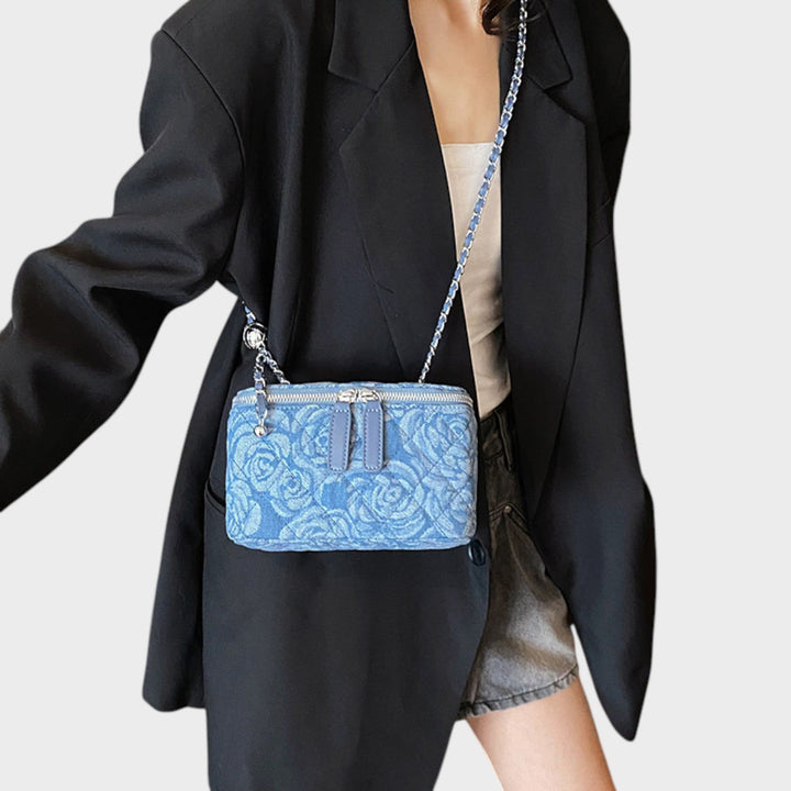 Ksenia - Geantă colorată din denim