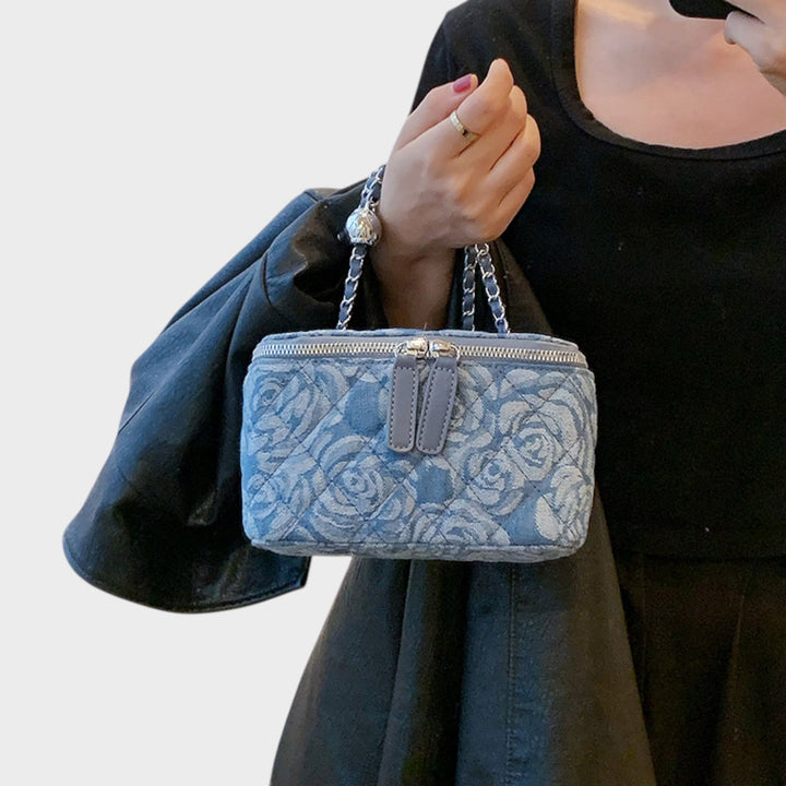 Ksenia - Geantă colorată din denim