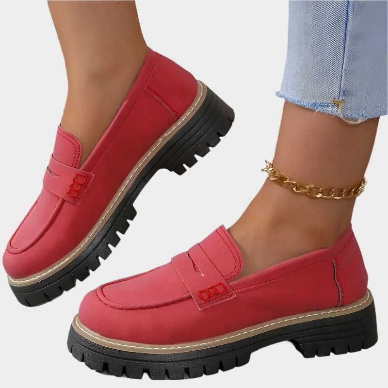 Mocasini cu Talpă Groasă