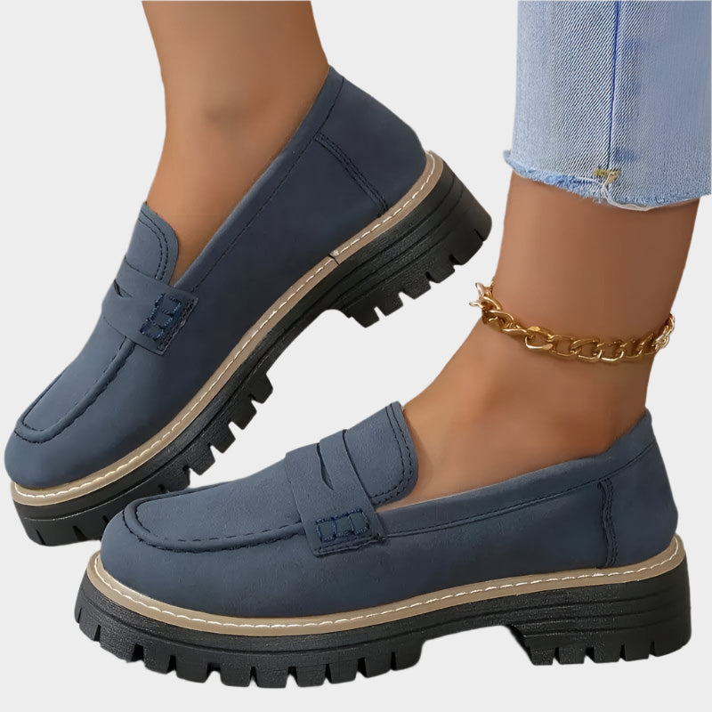 Mocasini cu Talpă Groasă