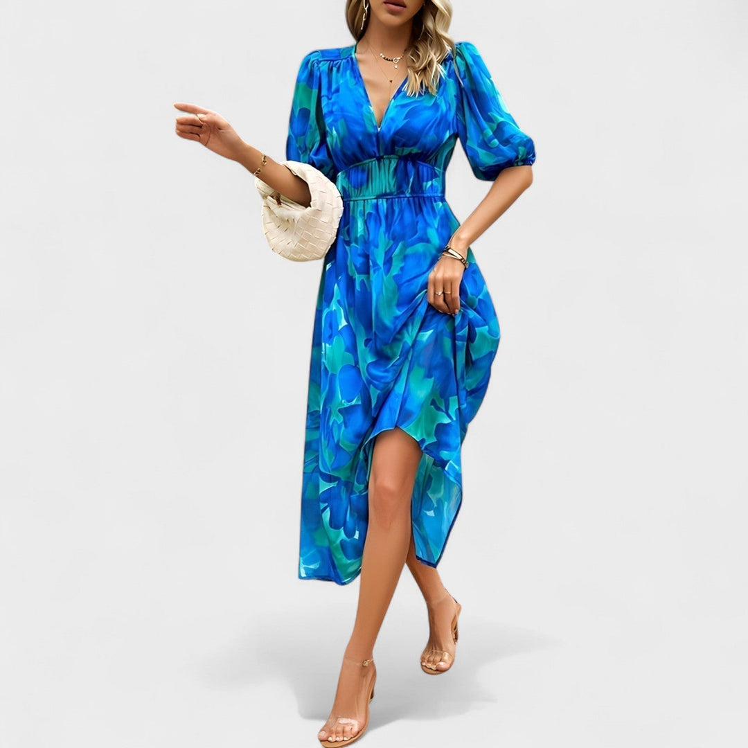 Clara – Rochie Elegantă cu Flori