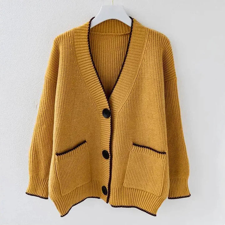 Vestă Tricotată Supradimensionată