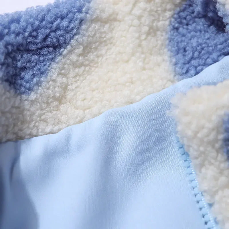 Katerina – Geacă reversibilă cu inimioare