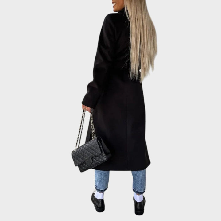 Ana - Palton modern cu curea