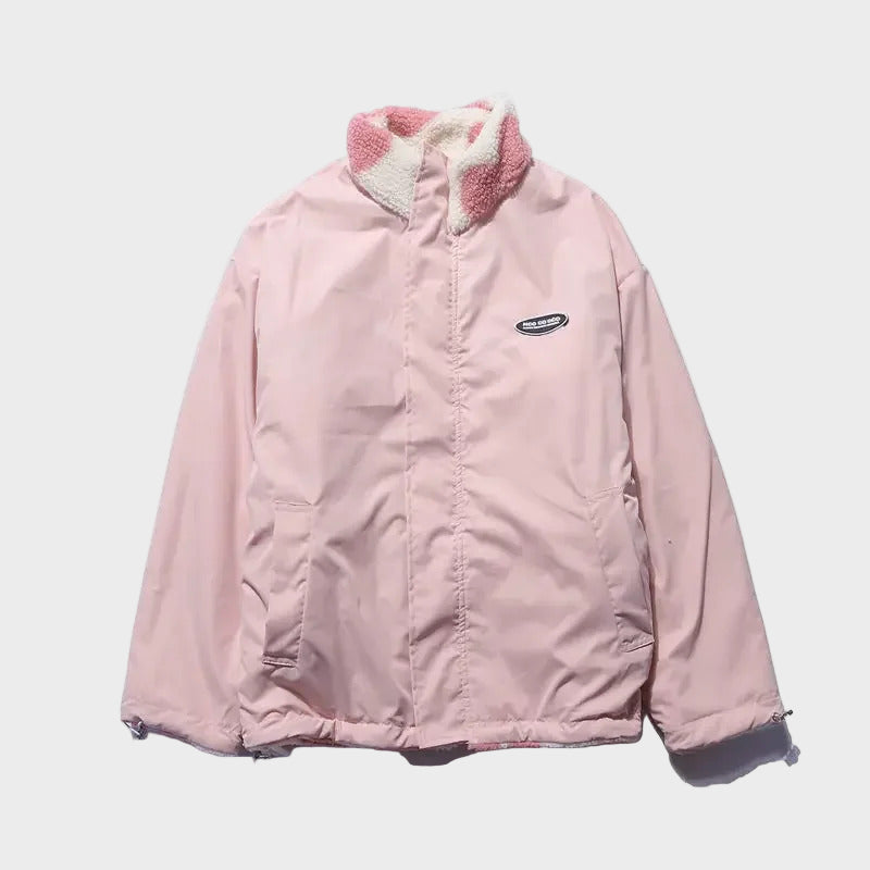 Katerina – Geacă reversibilă cu inimioare