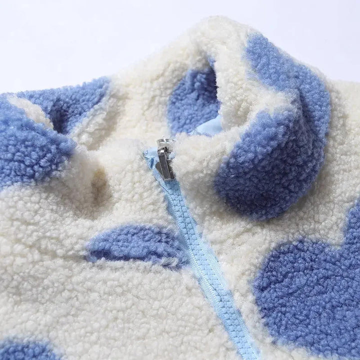 Katerina – Geacă reversibilă cu inimioare