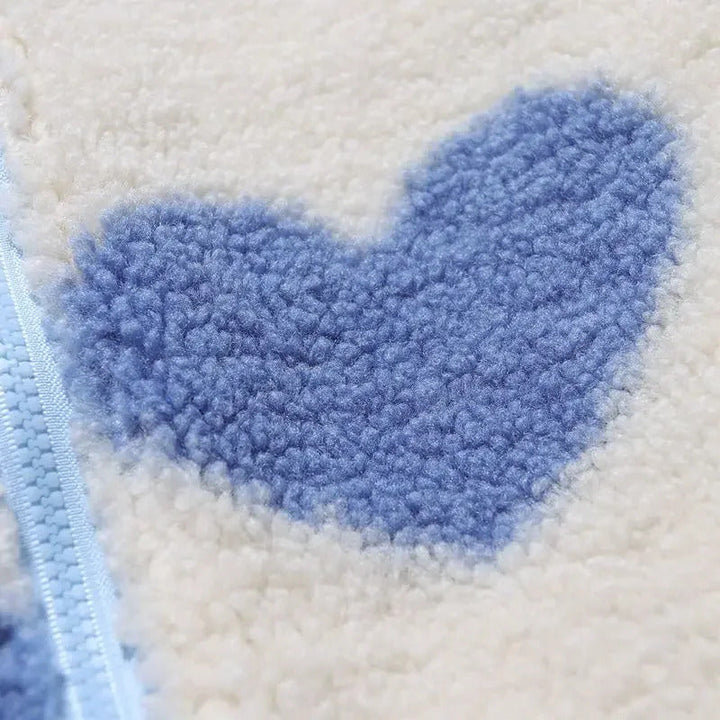 Katerina – Geacă reversibilă cu inimioare