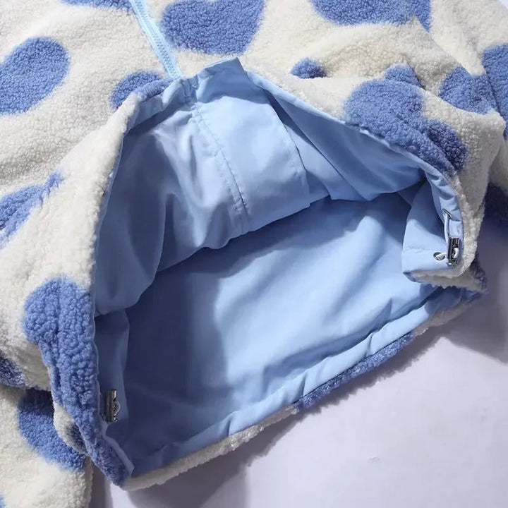 Katerina – Geacă reversibilă cu inimioare