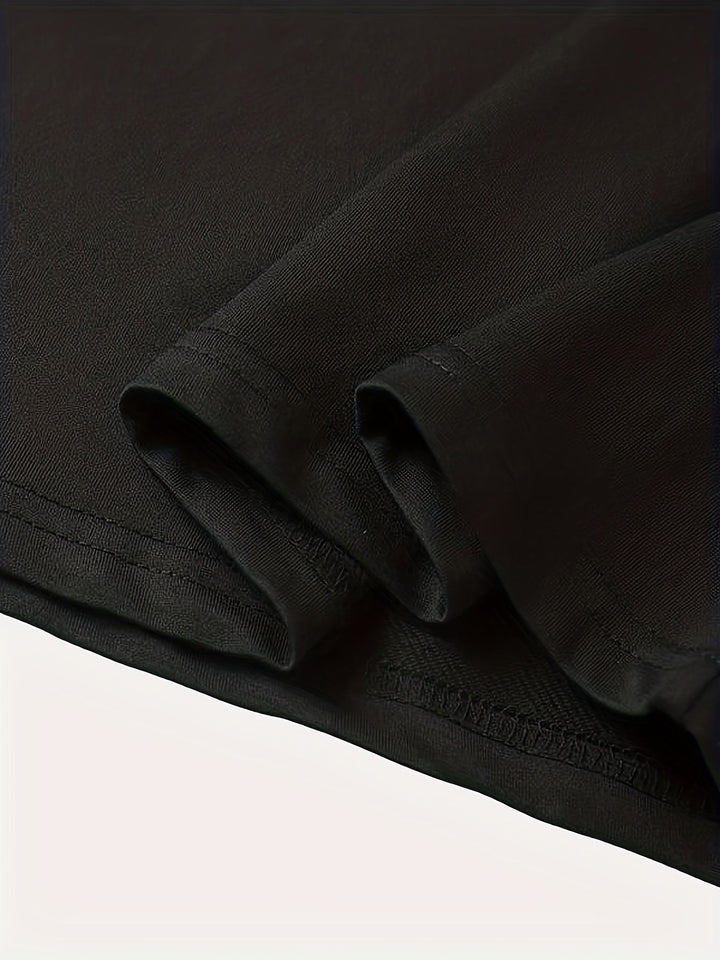 Anastas - Tricou stilat cu decolteu rotund și imprimeu grafic