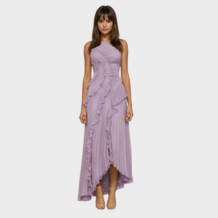 Marina - Rochie Maxi cu Volane