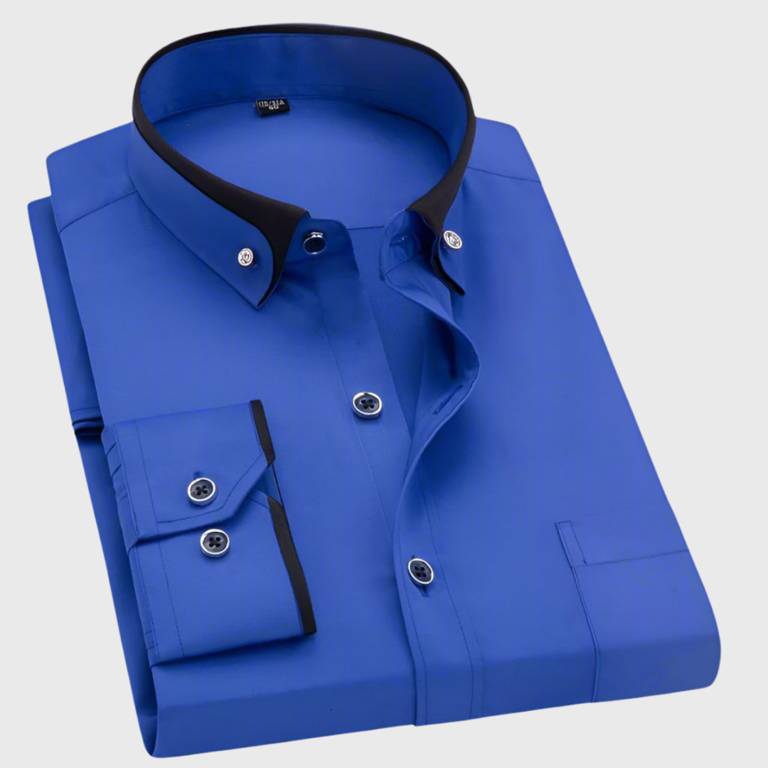 Petru | Cămașă clasică pentru bărbați cu mâneci lungi