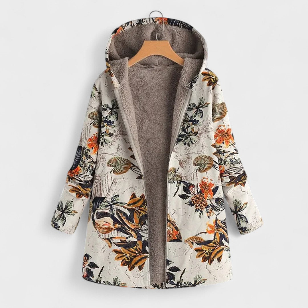 Ksenia - Geacă călduroasă cu căptușeală din fleece