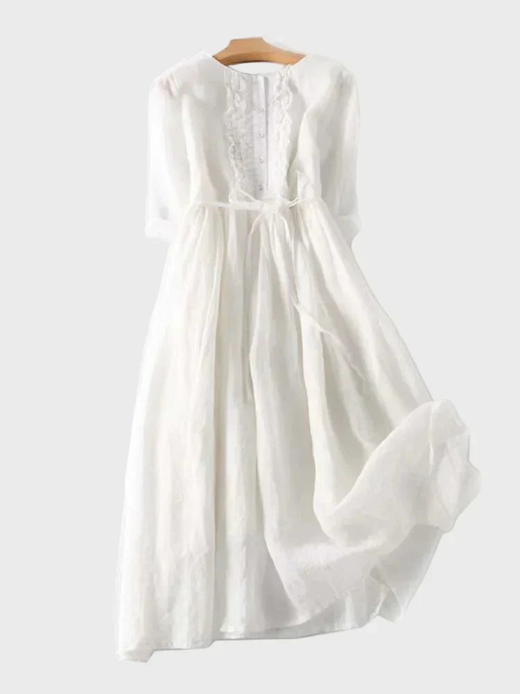 Rochie Lungă Minimalistă