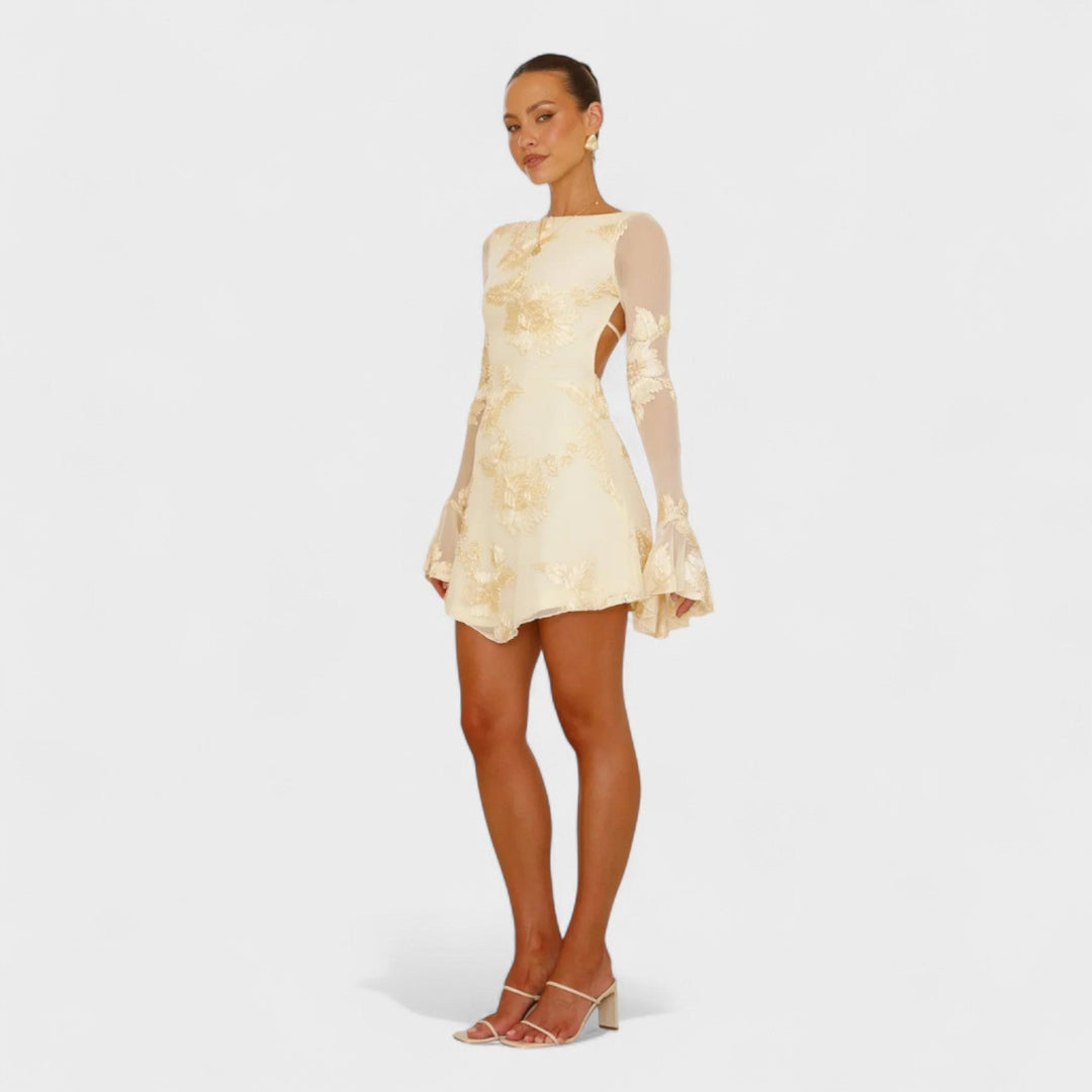 Julia - Rochie cu farmec floral