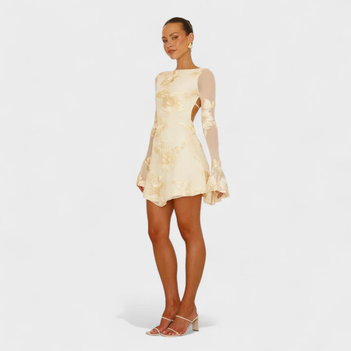 Julia - Rochie cu farmec floral