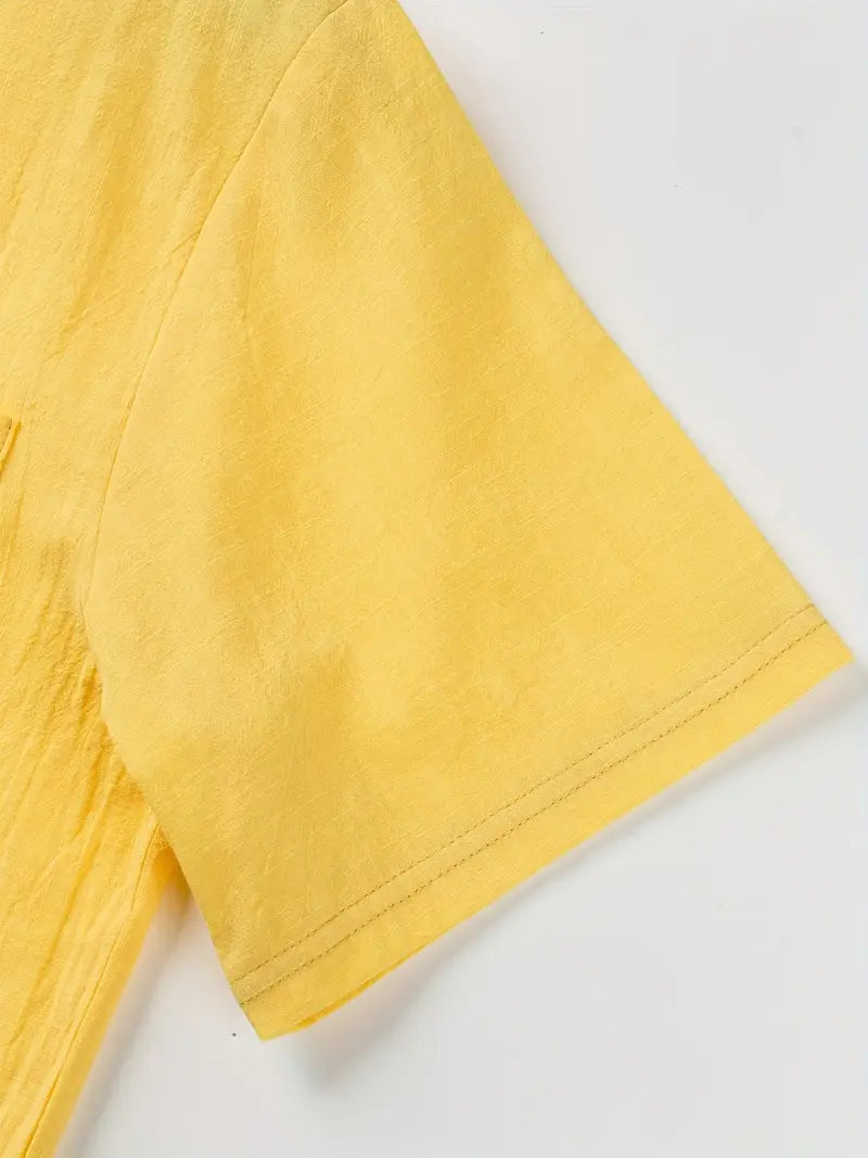 Filaret - Cămașă elegantă cu mânecă scurtă