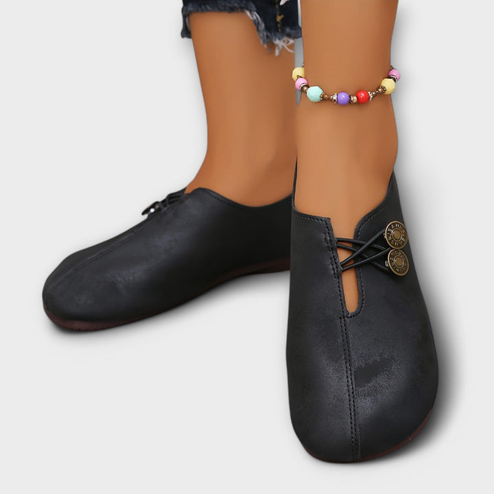 Noera - Loafers din velur